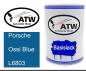 Preview: Porsche, Ossi Blue, L6803: 500ml Lackdose, von ATW Autoteile West.